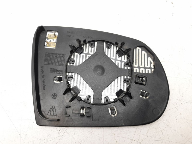 Recambio de cristal retrovisor izquierdo para jeep compass (mp, m6, mv, m7) 1.4 multiair referencia OEM IAM  68368579AA 10590360