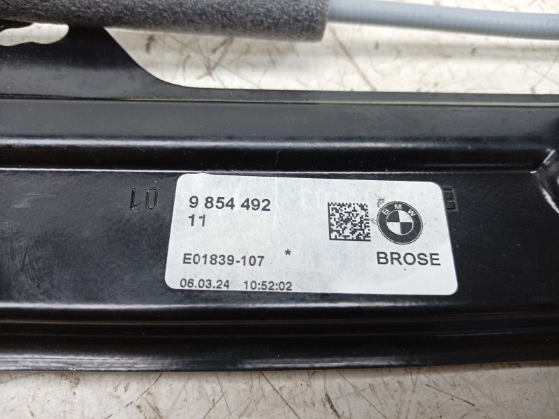 Recambio de elevalunas delantero derecho para bmw i4 edrive 40 referencia OEM IAM  51355A41AD2 