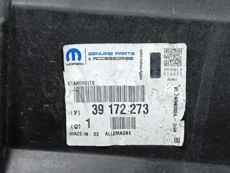 Recambio de canalizador de aire para opel crossland referencia OEM IAM  39172273 