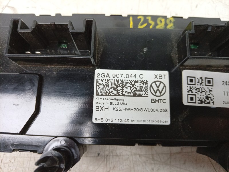 Recambio de mando climatizador para volkswagen t-roc (a11, d11) 2.0 tdi referencia OEM IAM  2GA907044C 