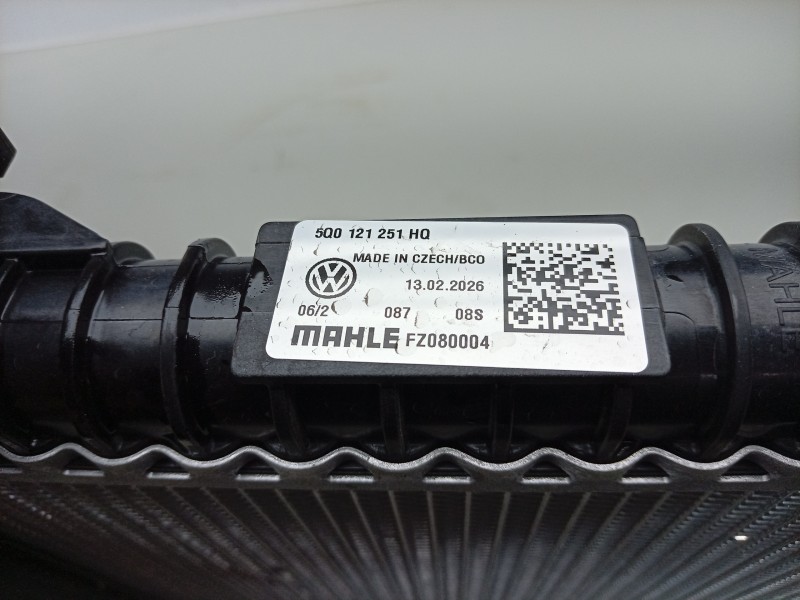 Recambio de intercooler para seat leon 1.5 etsi 85 kw (kl) referencia OEM IAM  5Q0121251HQ 50042