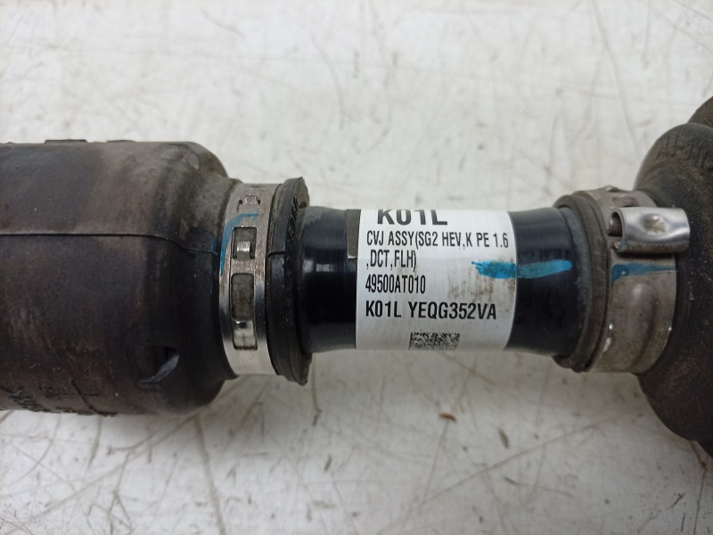 Recambio de transmision delantera izquierda para kia niro ii (sg2) 1.6 gdi hybrid referencia OEM IAM  49500AT010 