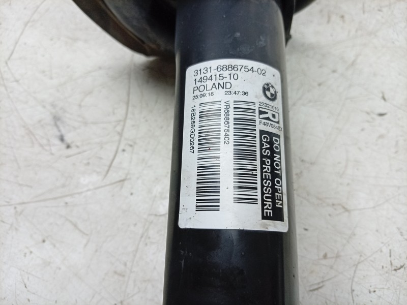Recambio de amortiguador delantero derecho para bmw x1 (f48) sdrive 18 d referencia OEM IAM  31316886754 