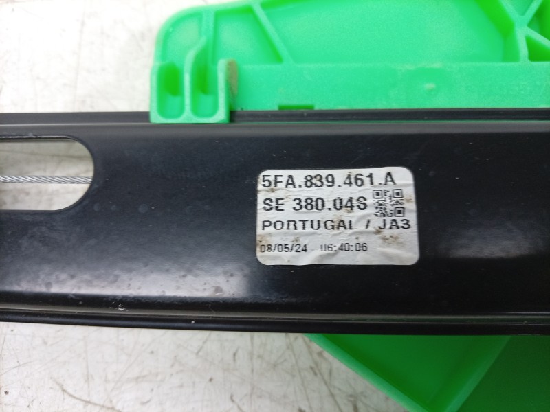 Recambio de elevalunas trasero izquierdo para seat leon (kl1, klg) 1.0 tsi referencia OEM IAM  5FA839461A 