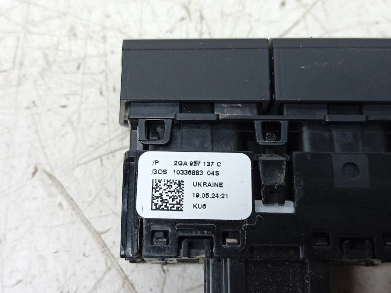 Recambio de mando multifuncion para volkswagen t-roc (a11, d11) 2.0 tdi referencia OEM IAM  2GA927137C 