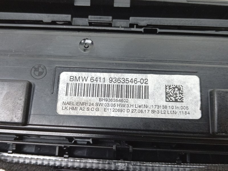 Recambio de mando climatizador para bmw 4 gran coupe (f36) 430 i xdrive referencia OEM IAM 61316821881 64119363546 
