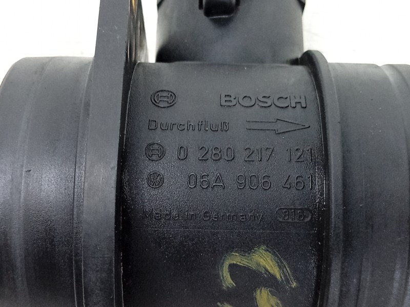 Recambio de caudalimetro para seat toledo ii (1m2) 1.9 tdi referencia OEM IAM 0280217121 06A906461 221AF09499/AMF610037HQ/EPPAU0