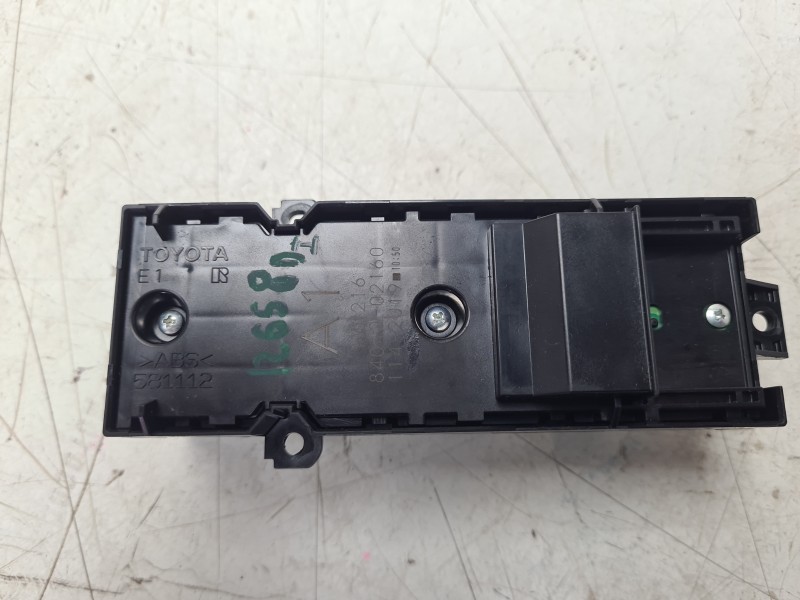 Recambio de mando elevalunas delantero izquierdo para toyota corolla sedán (_e21_) 1.8 vvti hybrid (zwe211, mzea12) referencia O
