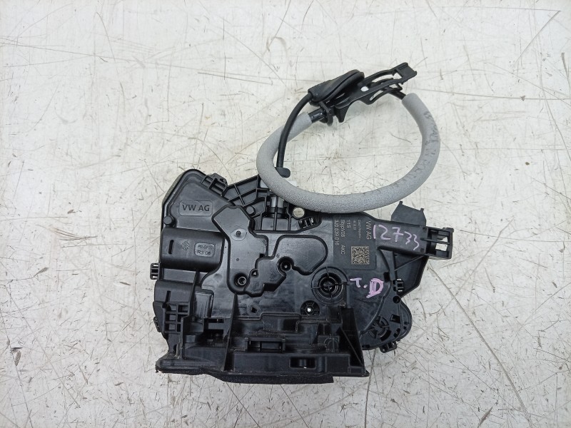 Recambio de cerradura puerta trasera derecha para volkswagen t-roc (a11, d11) 1.0 tsi referencia OEM IAM  3J0839016 