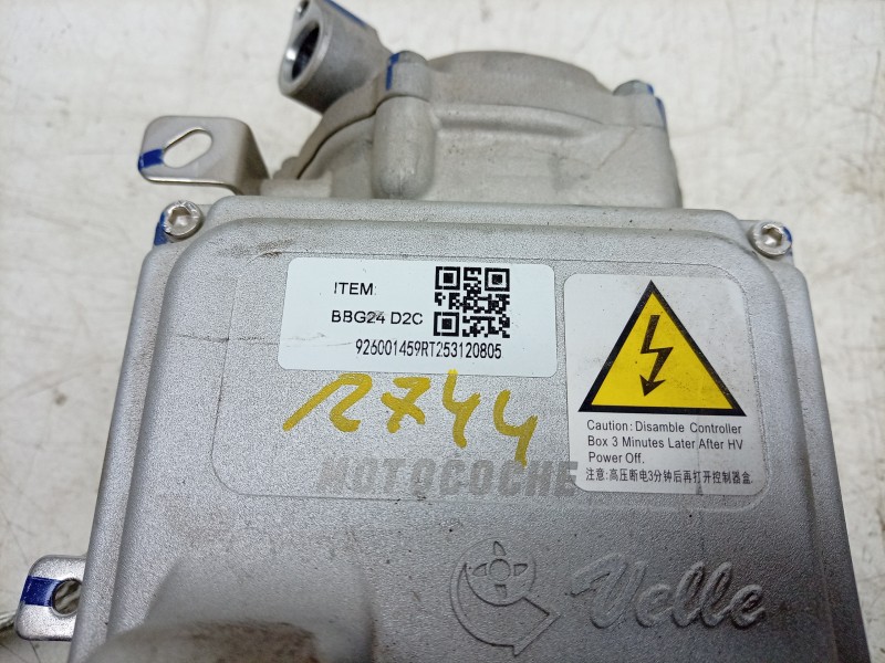 Recambio de compresor aire acondicionado para dacia spring referencia OEM IAM  926001217R 