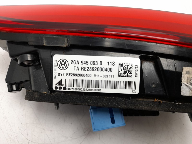 Recambio de piloto trasero izquierdo interior para volkswagen t-roc (a11, d11) 1.0 tsi referencia OEM IAM  2GA945093B 