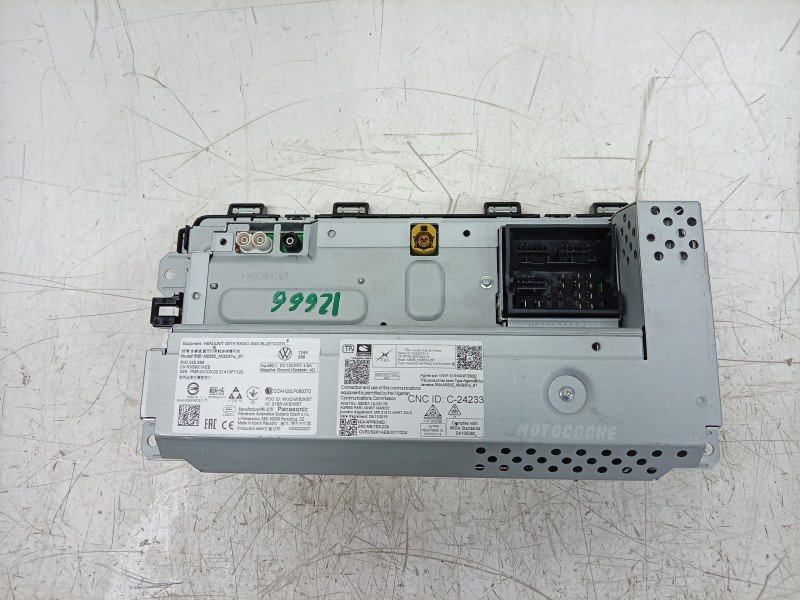 Recambio de pantalla multifuncion para volkswagen golf viii (cd1, da1) 1.0 tsi referencia OEM IAM  5H0920310A 