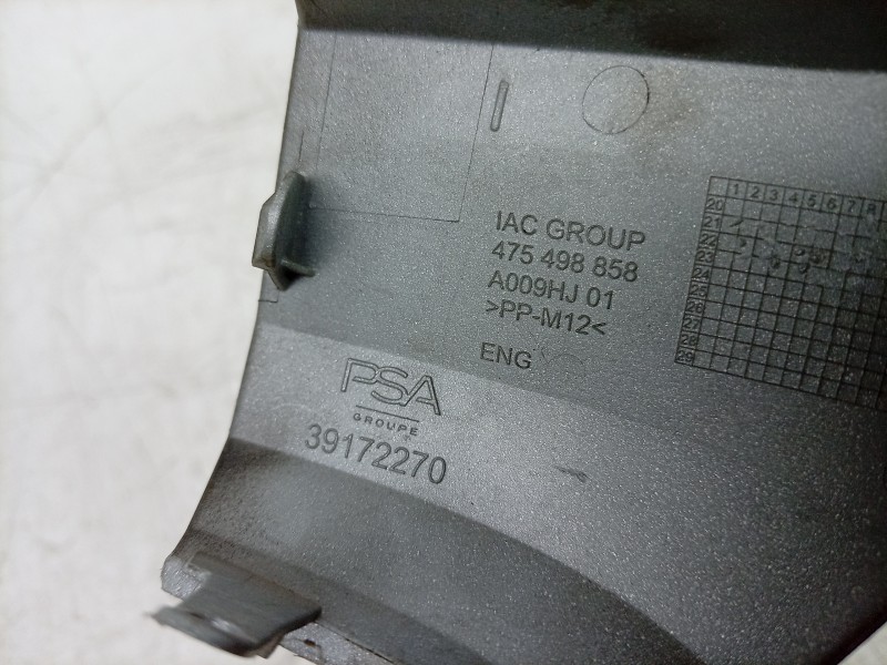 Recambio de moldura para opel crossland referencia OEM IAM  39172270 