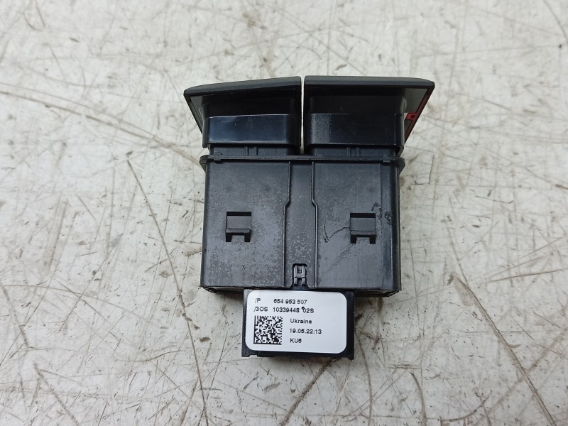 Recambio de warning para skoda kamiq (nw4) 1.0 tsi referencia OEM IAM  654953507 