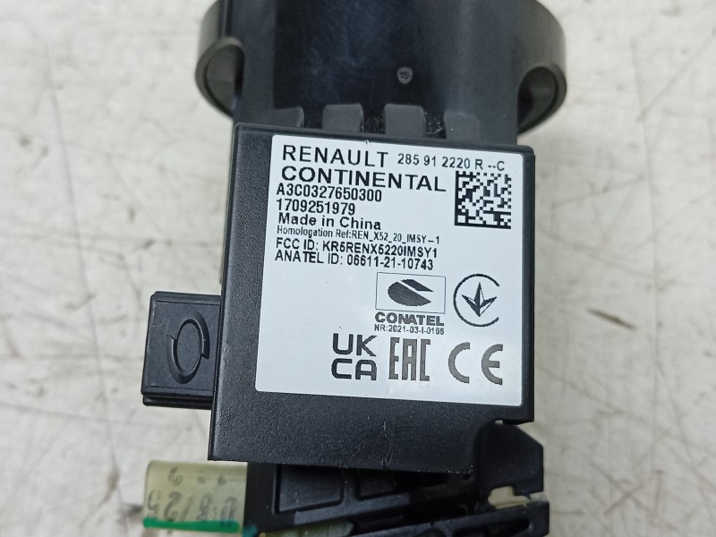 Recambio de conmutador de arranque para dacia spring referencia OEM IAM A3C0327650300 285912220R 