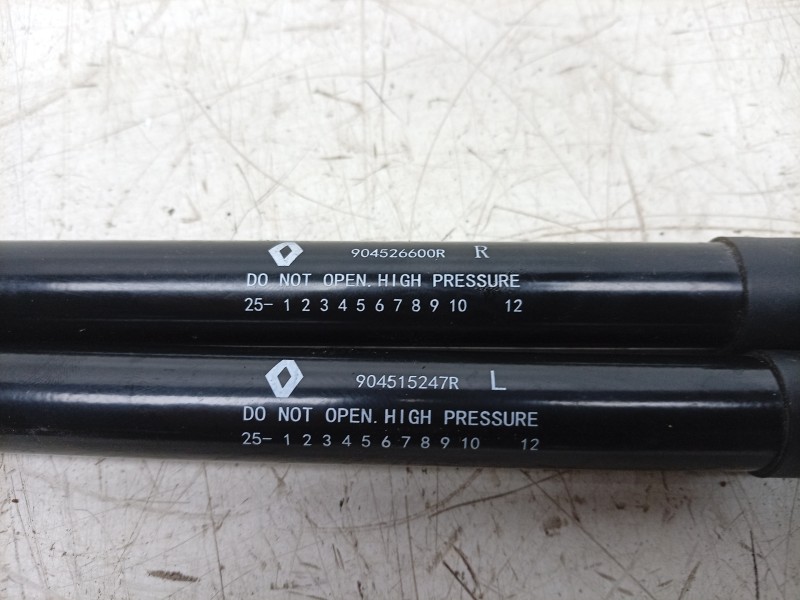 Recambio de amortiguadores maletero / porton para dacia spring referencia OEM IAM 904526600R 904515247R 