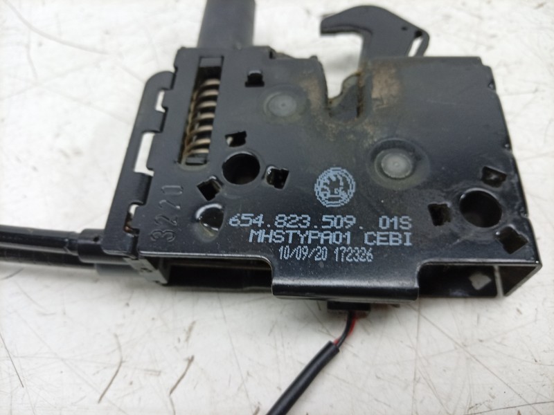 Recambio de cerradura capo para skoda scala (nw1) 1.6 tdi referencia OEM IAM  654823509A 