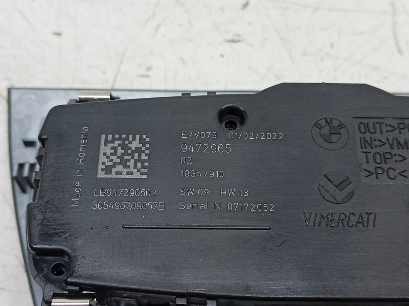 Recambio de mando luces para bmw x3 (g01, f97, g08) xdrive 20 d mild-hybrid referencia OEM IAM  61319472965 