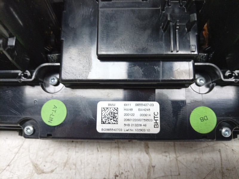 Recambio de mando climatizador para bmw x3 (g01, f97, g08) xdrive 20 d mild-hybrid referencia OEM IAM  64119855407 