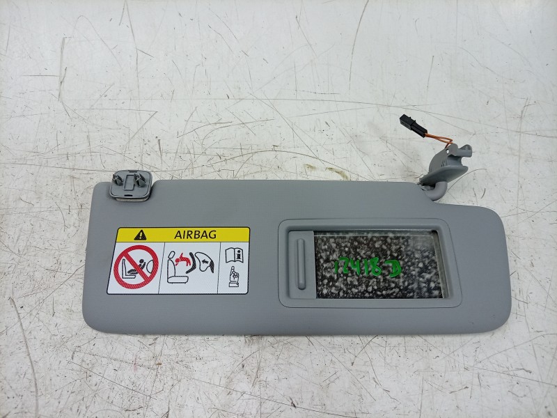 Recambio de parasol derecho para audi q2 (gab, gag) 30 tdi referencia OEM IAM  8V5857552AL 