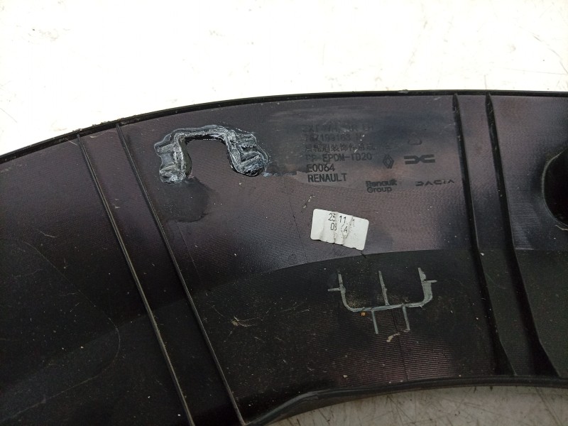 Recambio de aletin trasero derecho para dacia spring referencia OEM IAM  767199163R 