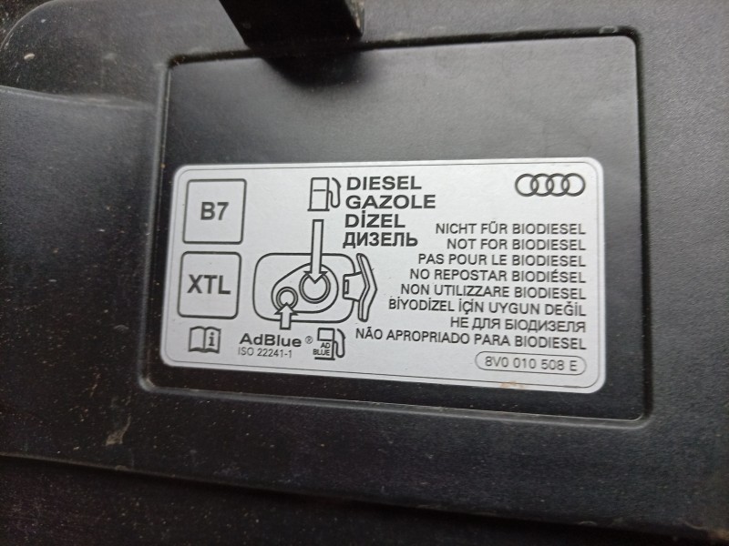 Recambio de tapa exterior combustible para audi q2 (gab, gag) 30 tdi referencia OEM IAM 8V0010508E 81A809907 