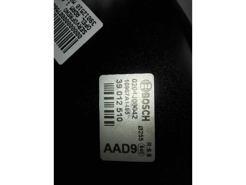 Recambio de servofreno para opel adam 1.4 16v cat (a 14 xel / ldd / l2z) referencia OEM IAM 39012510 02044J0042 1097A1495