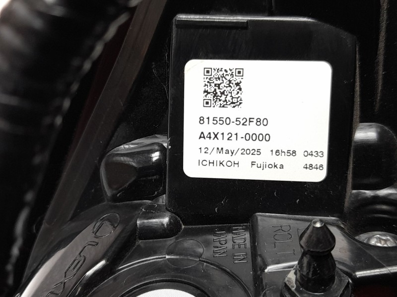 Recambio de piloto trasero derecho para lexus lbx referencia OEM IAM  8155052F80 
