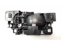 Recambio de maneta interior trasera derecha para citroen c3 1.2 12v e-thp referencia OEM IAM 9801288580   2