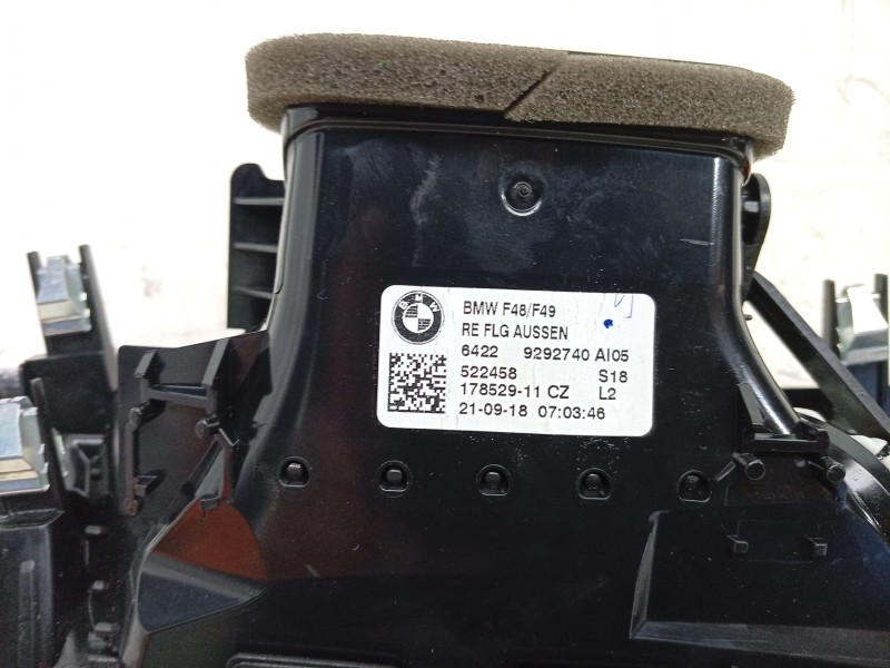 Recambio de rejilla aireadora para bmw x1 (f48) sdrive 18 d referencia OEM IAM  64229292741 