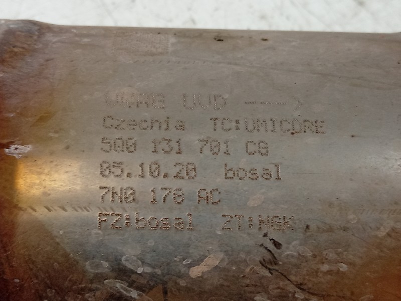 Recambio de catalizador para volkswagen t-roc (a11, d11) 1.5 tsi referencia OEM IAM  5Q0254505TX 