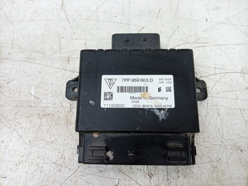 Recambio de modulo electronico para porsche panamera diesel referencia OEM IAM  7PP959663D 