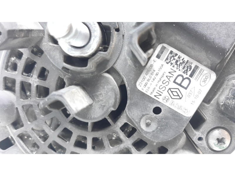 Recambio de alternador para nissan pulsar (c13) acenta referencia OEM IAM 231004BE0B ALF750501HQ 