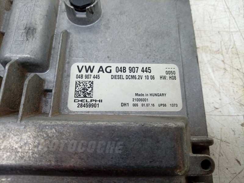 Recambio de centralita motor uce para seat ibiza iv (6j5, 6p1) 1.4 tdi referencia OEM IAM  04B907445 