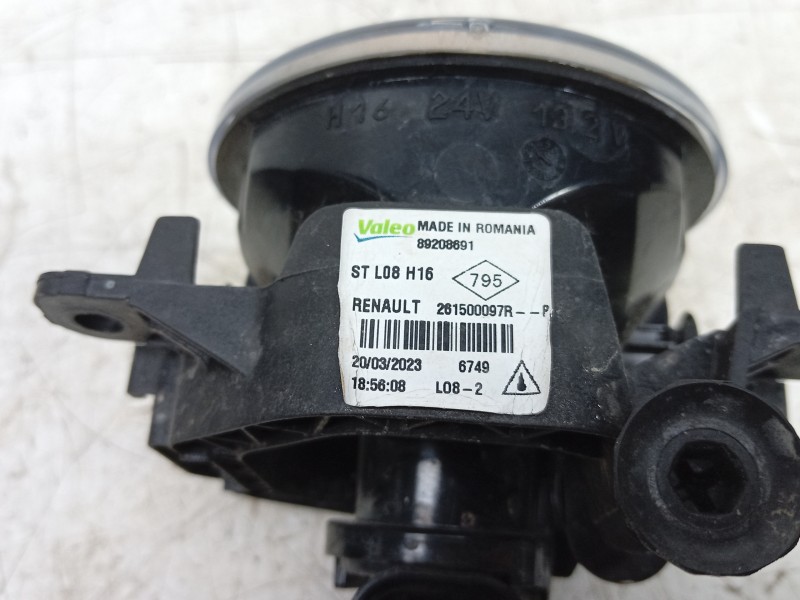 Recambio de faro antiniebla derecho para dacia sandero iii 1.0 tce 90 referencia OEM IAM  261500097R 10119960006/2370103/1322618
