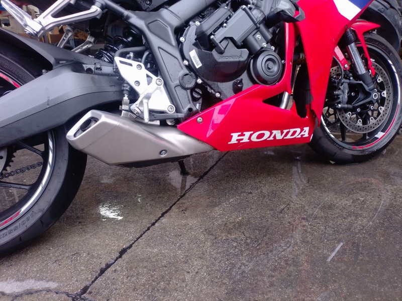 Recambio de silenciador trasero para honda cbr (601cc - ) cbr 650 r (rh07, rh01) referencia OEM IAM   
