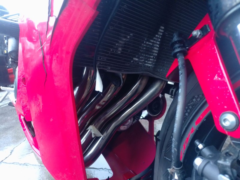 Recambio de silenciador trasero para honda cbr (601cc - ) cbr 650 r (rh07, rh01) referencia OEM IAM   