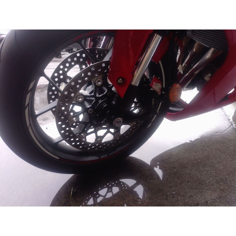 Recambio de disco de freno delantero izquierdo para honda cbr (601cc - ) cbr 650 r (rh07, rh01) referencia OEM IAM   