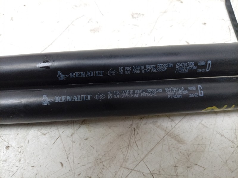 Recambio de amortiguadores capo para renault express furgón/monospace 1.5 blue dci 75 (f6aa) referencia OEM IAM  654704121R 