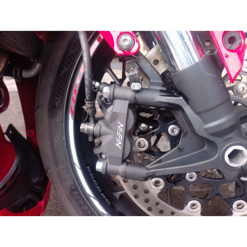 Recambio de pinza de freno delantera derecha para honda cbr (601cc - ) cbr 650 r (rh07, rh01) referencia OEM IAM   