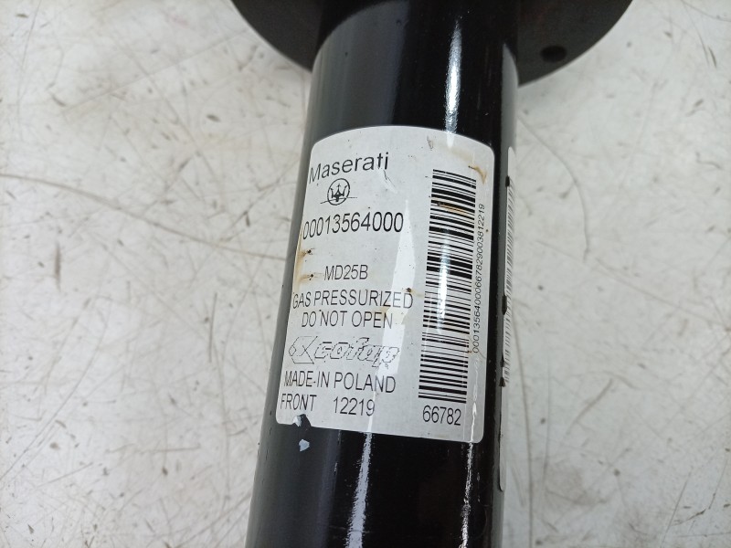 Recambio de amortiguador delantero izquierdo para maserati ghibli iii (m157) 3.0 s q4 referencia OEM IAM 00013564000 670153413 
