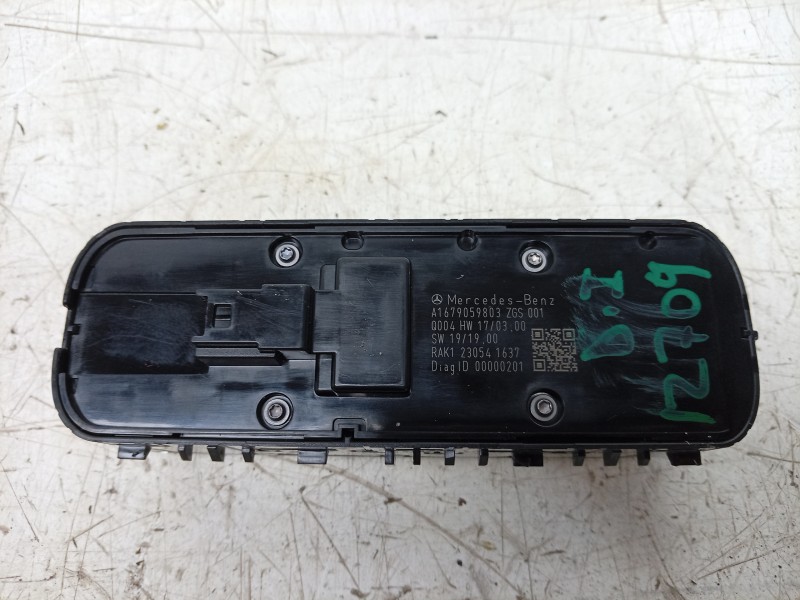 Recambio de mando elevalunas delantero izquierdo para mercedes-benz eqa (h243) eqa 250+ (243.702) referencia OEM IAM  A167905980