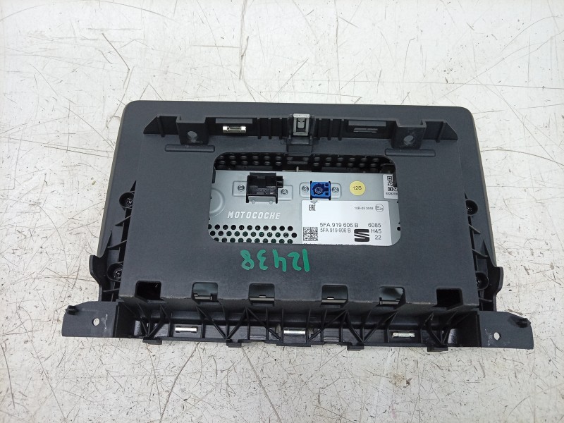 Recambio de pantalla multifuncion para cupra formentor (km7, kmp) 1.5 tsi referencia OEM IAM  5FA919606B 