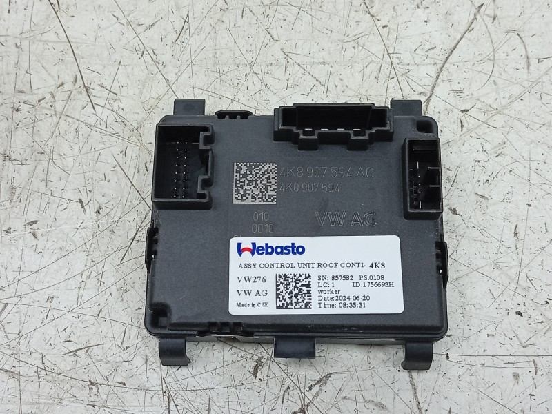 Recambio de modulo electronico para volkswagen t-roc (a11, d11) 2.0 tdi referencia OEM IAM  4K8907594AC 
