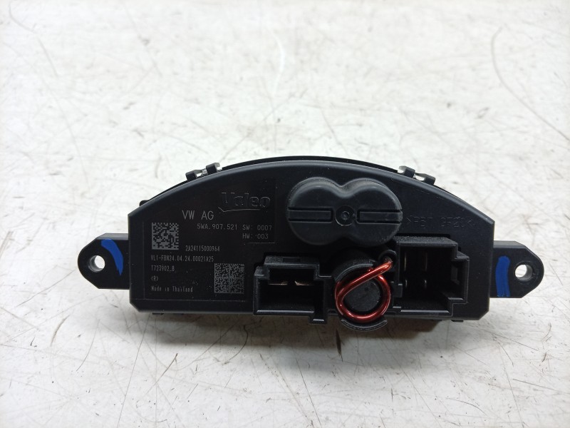 Recambio de resistencia calefaccion para volkswagen t-roc (a11, d11) 2.0 tdi referencia OEM IAM  5WA907521 