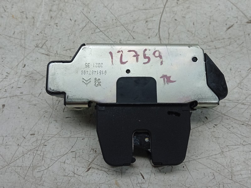 Recambio de cerradura maletero / porton para peugeot 208 ii (ub_, up_, uw_, uj_) 1.2 puretech 100 referencia OEM IAM  9151487499
