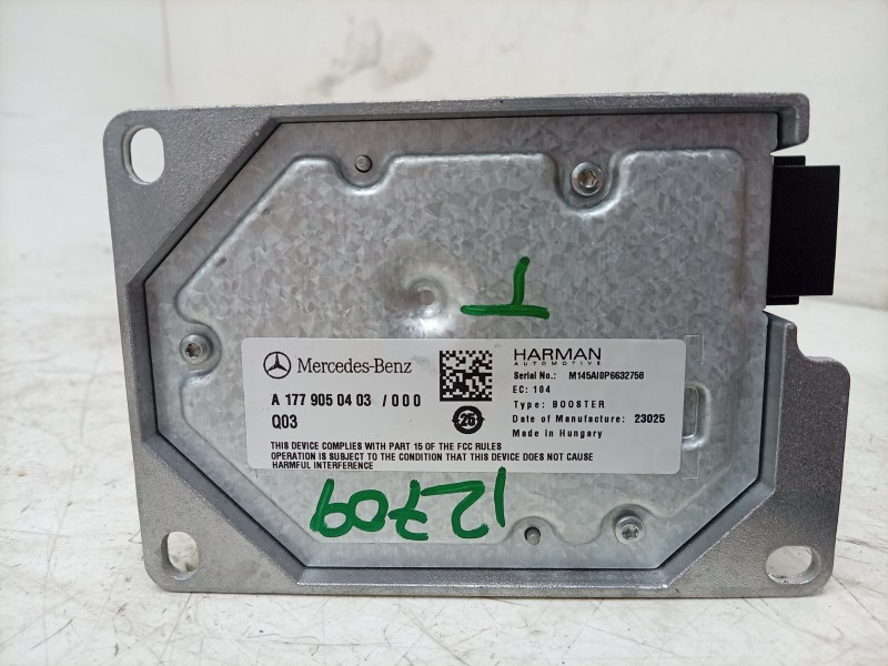 Recambio de amplificador de antena para mercedes-benz eqa (h243) eqa 250+ (243.702) referencia OEM IAM  A1779050403 