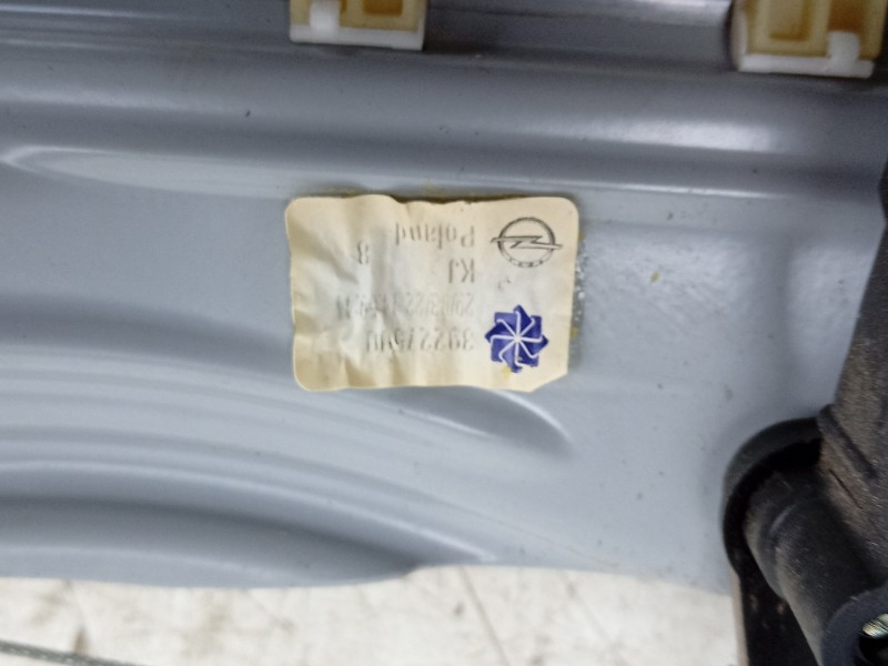 Recambio de elevalunas delantero derecho para opel crossland referencia OEM IAM  39227500 