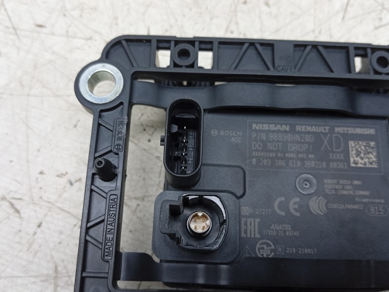 Recambio de modulo electronico para nissan qashqai iii (j12) 1.5 vc-t referencia OEM IAM  98890HN20D 