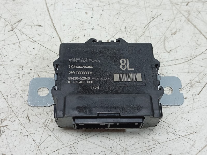 Recambio de modulo electronico para lexus lbx referencia OEM IAM  8943052040 